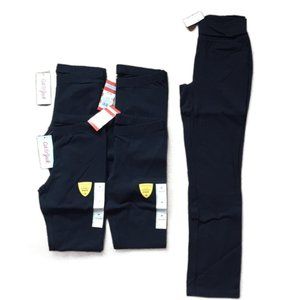 BUNDLE (5) Cat & Jack/Childrens Place Girls Black Tights Yoga Pants, size 7/8